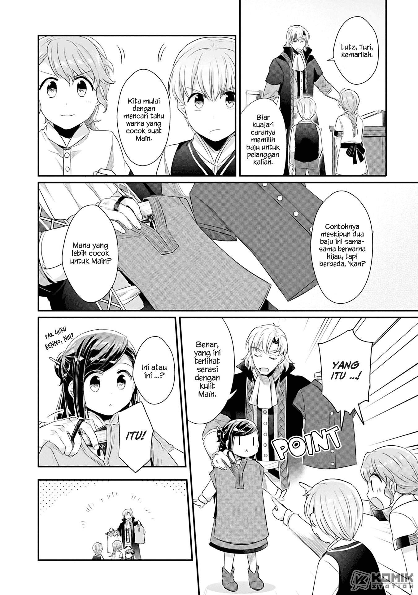 Honzuki no Gekokujou: Part 2 Chapter 04 Bahasa Indonesia